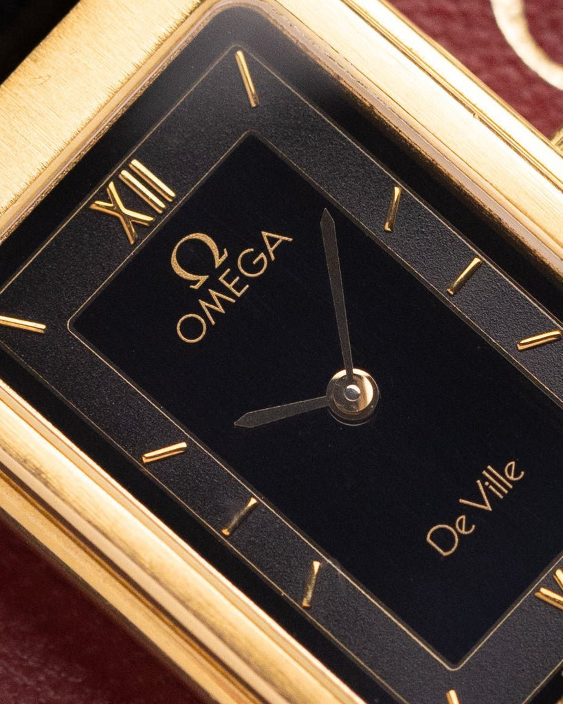 Vintage watch Omega De Ville Tank Quartz - VintageDuMarko