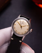 Vintage watch OMEGA, ref.2300/2 Patina dial, Swiss watch, Mechanical luxury watch - DuMarko