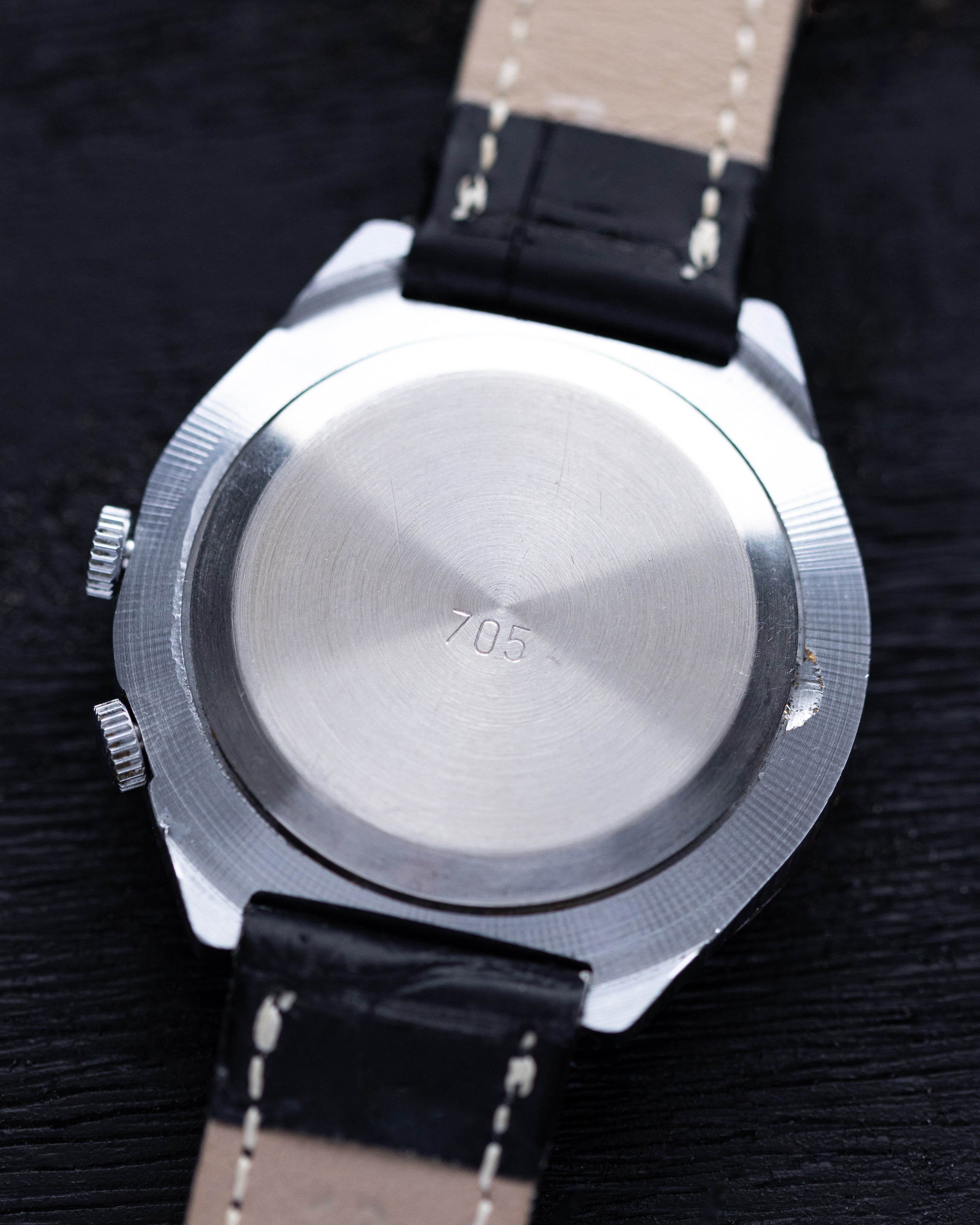 Vintage watch Raketa 24 hours, Holographic dial, Oversize case 40 mm from 1970's - DuMarko