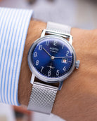 Vintage Watch Vostok, Original Navy Blue Dial Cal. 2605, Made in USSR - DuMarko