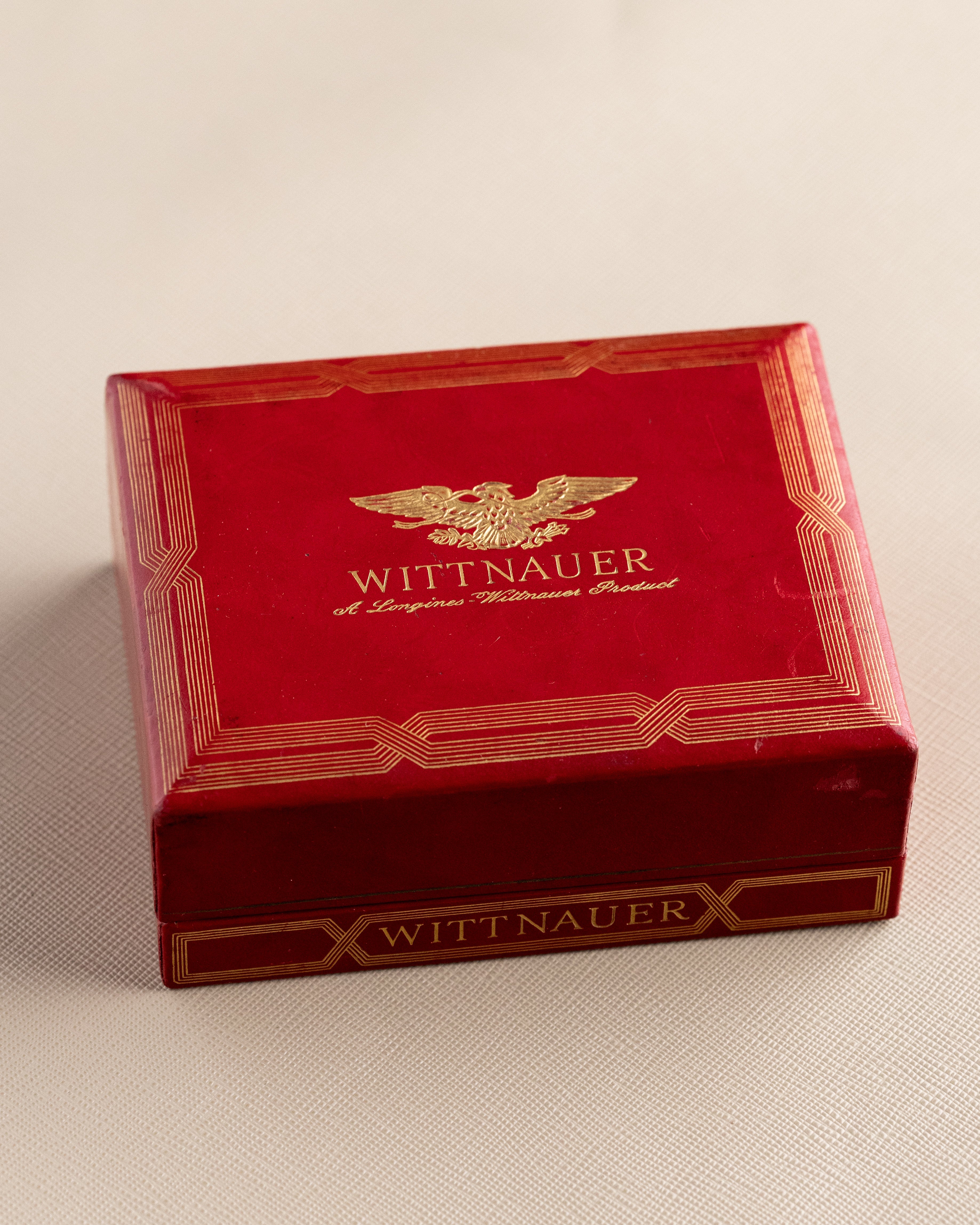 Vintage Wittnauer Art Deco Tank, Ref. 2360 - 9WN, Linen Dial, Cal. 9E, Manual Wind - DuMarko