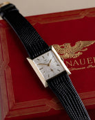 Vintage Wittnauer Art Deco Tank, Ref. 2360 - 9WN, Linen Dial, Cal. 9E, Manual Wind - DuMarko