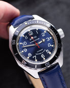 Vostok Amphibia, Rare Blue Navy Dial, Vintage Soviet watch - DuMarko