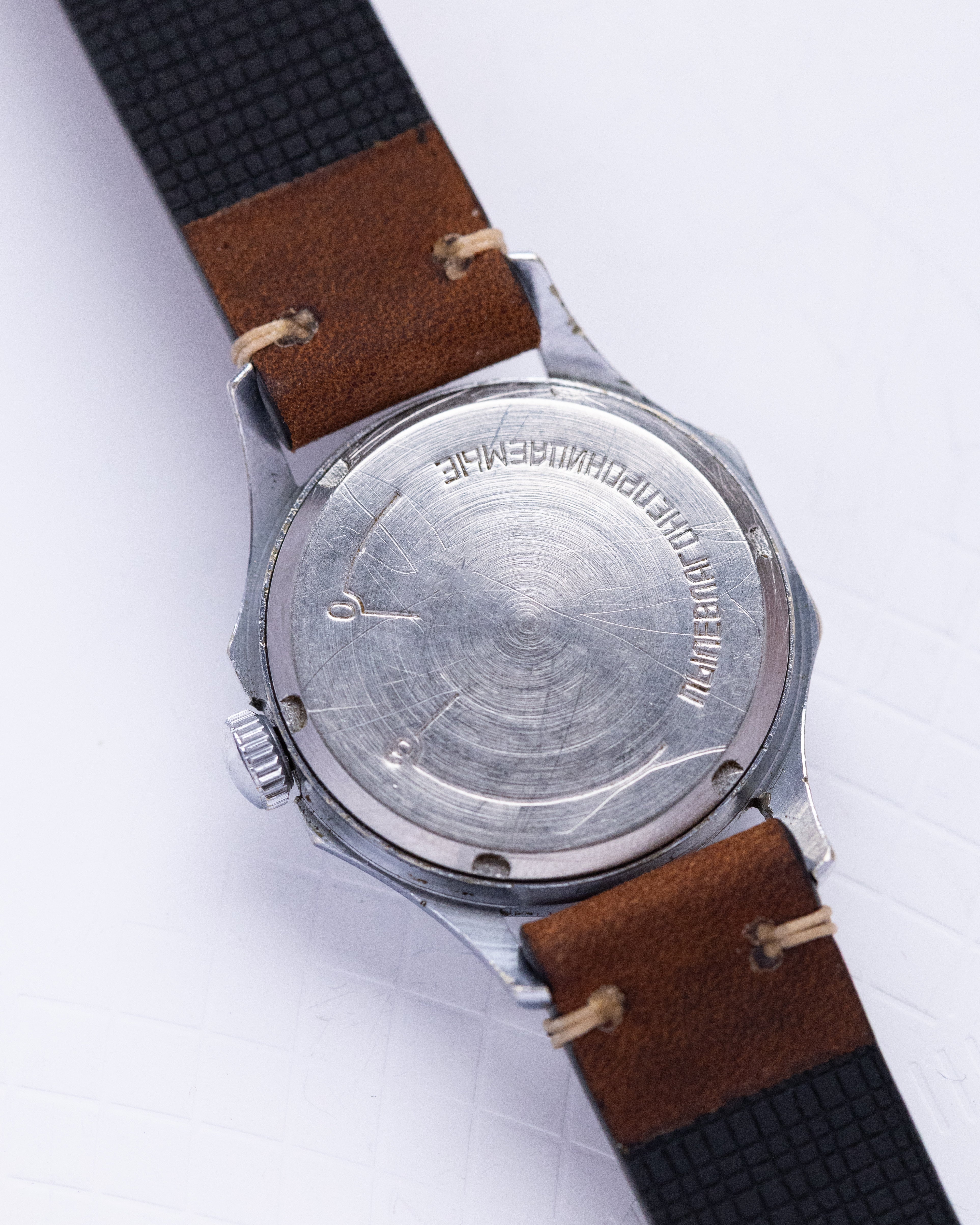 Vostok Rare Vintage Soviet Watch Druzhba, Two - tone Dial, Temple of Heaven, Chinese - USSR Friendship - DuMarko