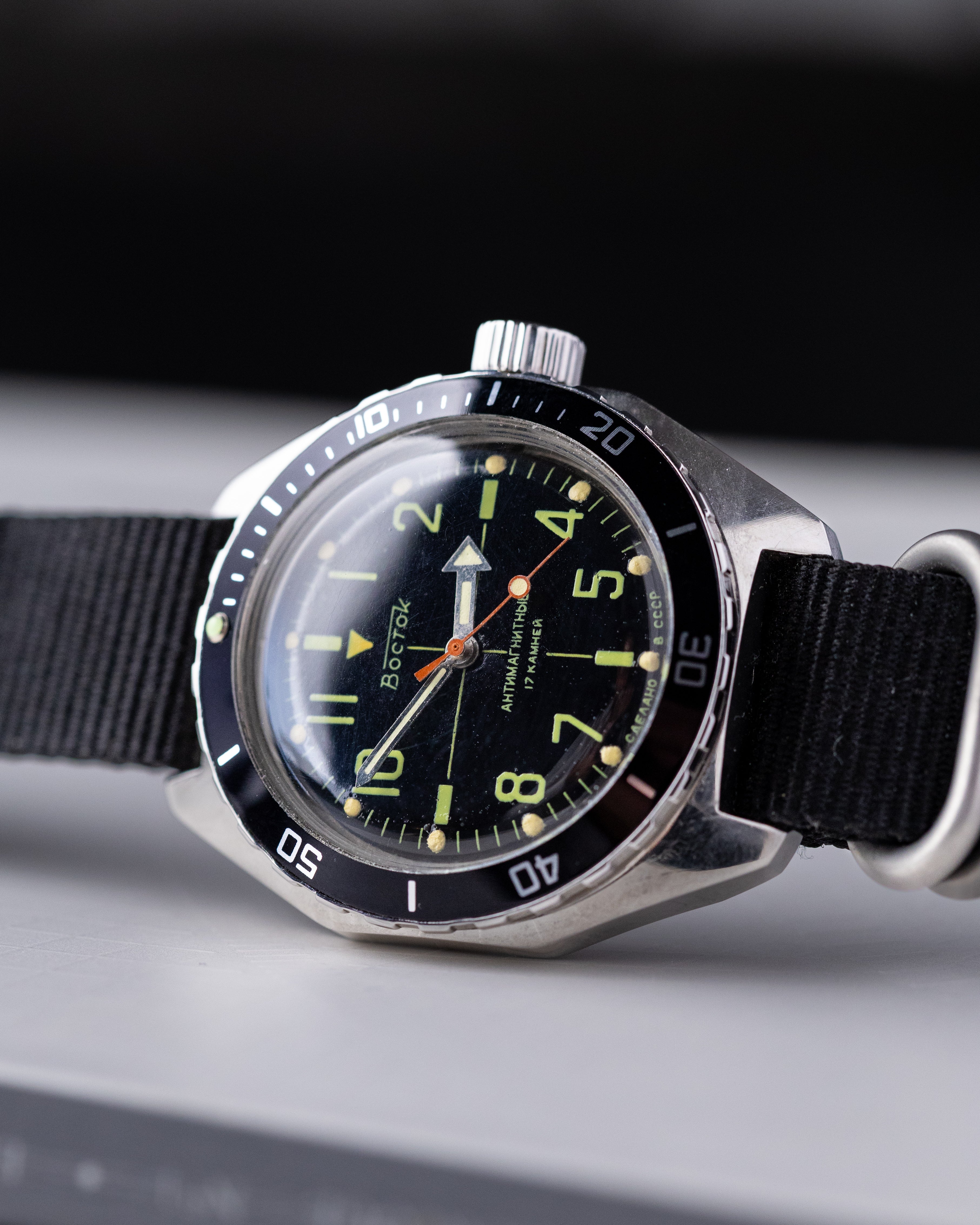 Vostok Vintage Amphibia "Sniper" Antimagnetic, Diver's watch, Made in USSR - DuMarko