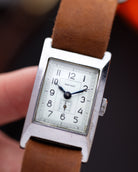 Zvezda Tank, Cartier style, Vintage Soviet Watch from 1950's - DuMarko