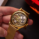 Carved Watch «Molnija Space» - Vintage Watch Skeleton - VintageDuMarko