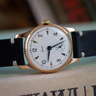 Gold Pobeda Zim Watch «Pobeda ZIM» - VintageDuMarko