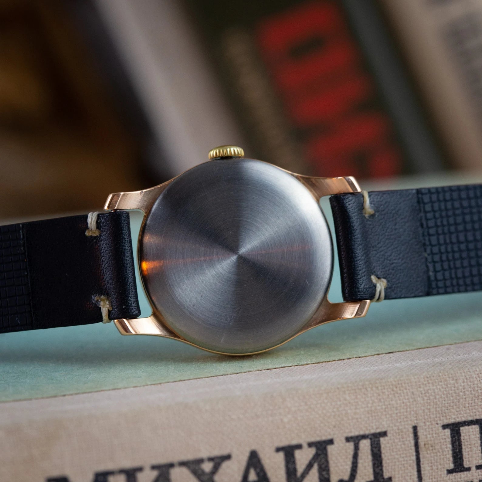 Gold Pobeda Zim Watch «Pobeda ZIM» - VintageDuMarko