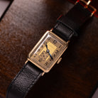 "Longines" Vintage Solid Gold Tank Watch - VintageDuMarko