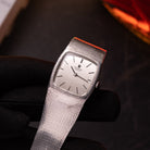 Luxury "Universal Geneve" 18k watch, Solid White Gold - VintageDuMarko