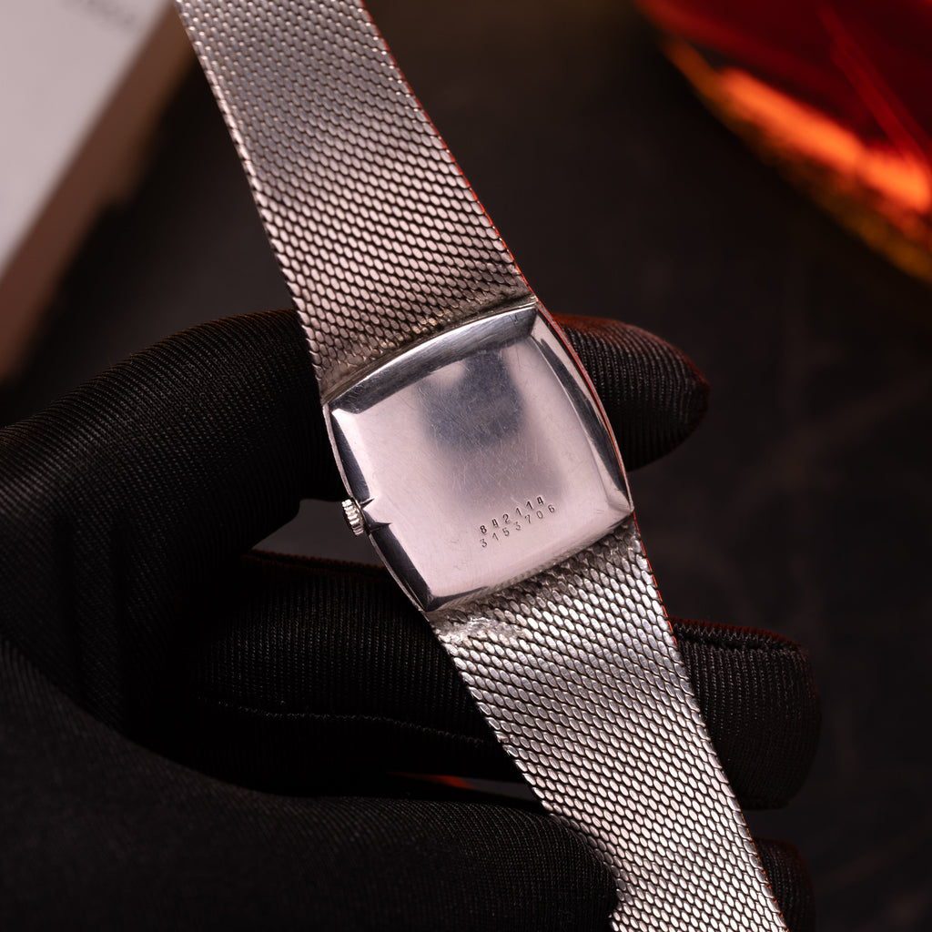 Luxury "Universal Geneve" 18k watch, Solid White Gold - VintageDuMarko