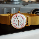 Medical Pulsometer Gold Watch «Luch» - Medical Watch with Pulsometer - VintageDuMarko