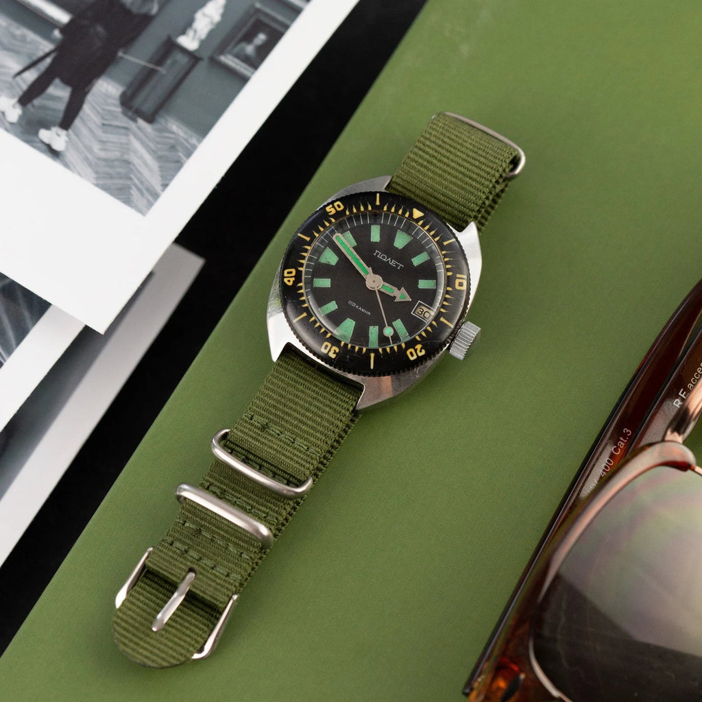 Poljot Automatic Watch «Poljot Amphibian» - Diver's Automatic Watch - VintageDuMarko