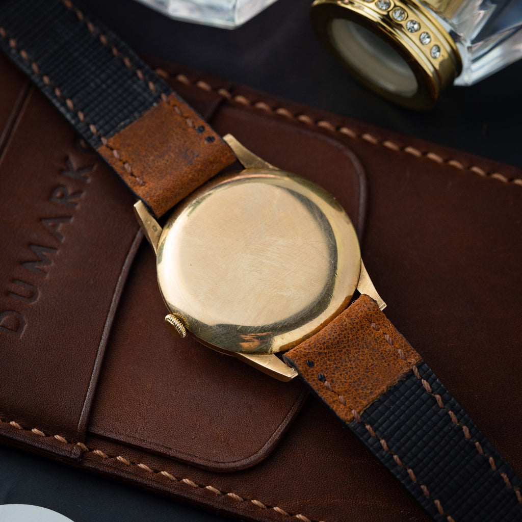 Premium Vintage Watch "IWC Schaffhausen", 14K Solid Gold, Rare Swiss Watch for Men and Women - VintageDuMarko