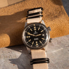 Rare Diver Watch Lanco Super Compressor - Military Watch - VintageDuMarko