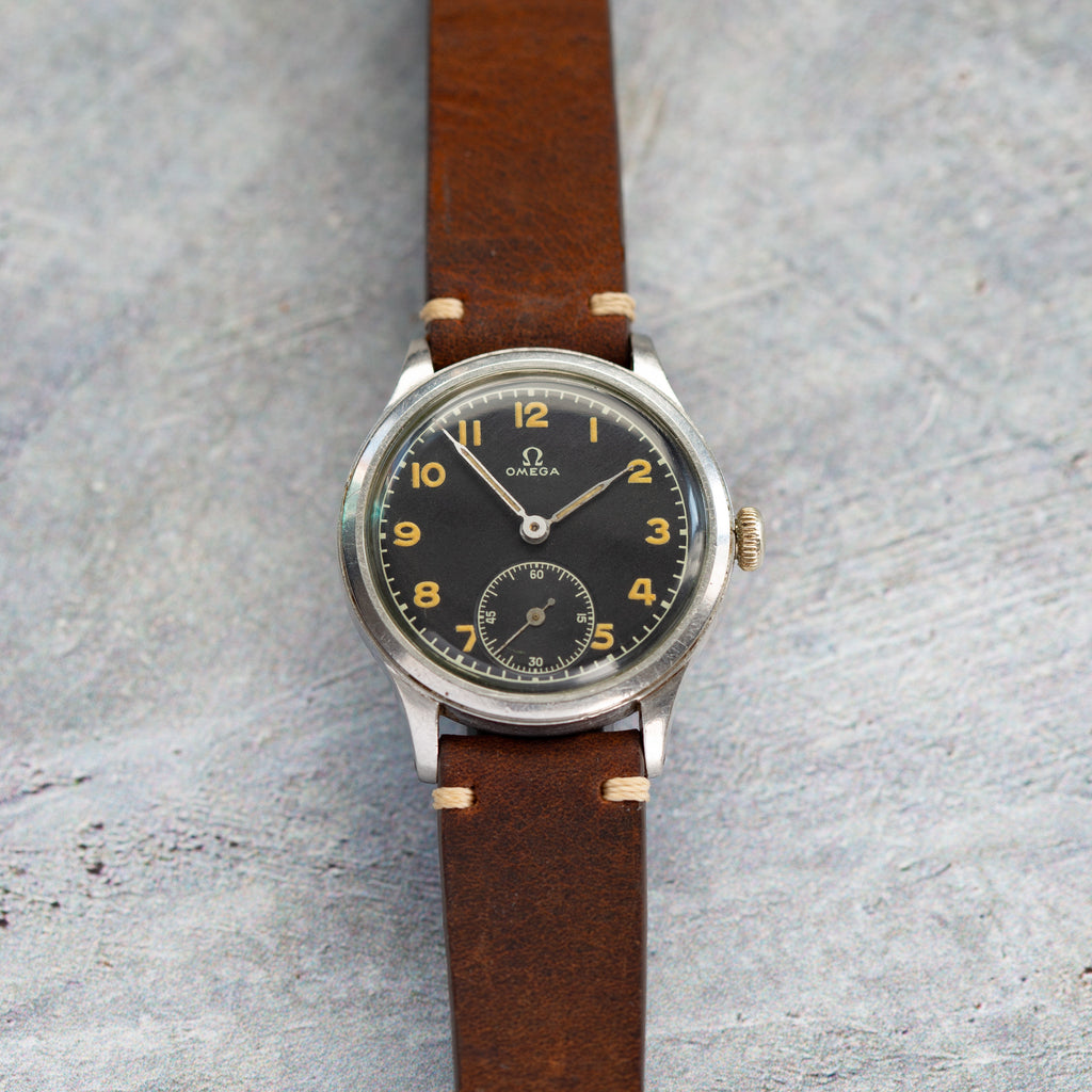 Rare Military Omega Watch - Swiss Premium Watch from 1940s - VintageDuMarko