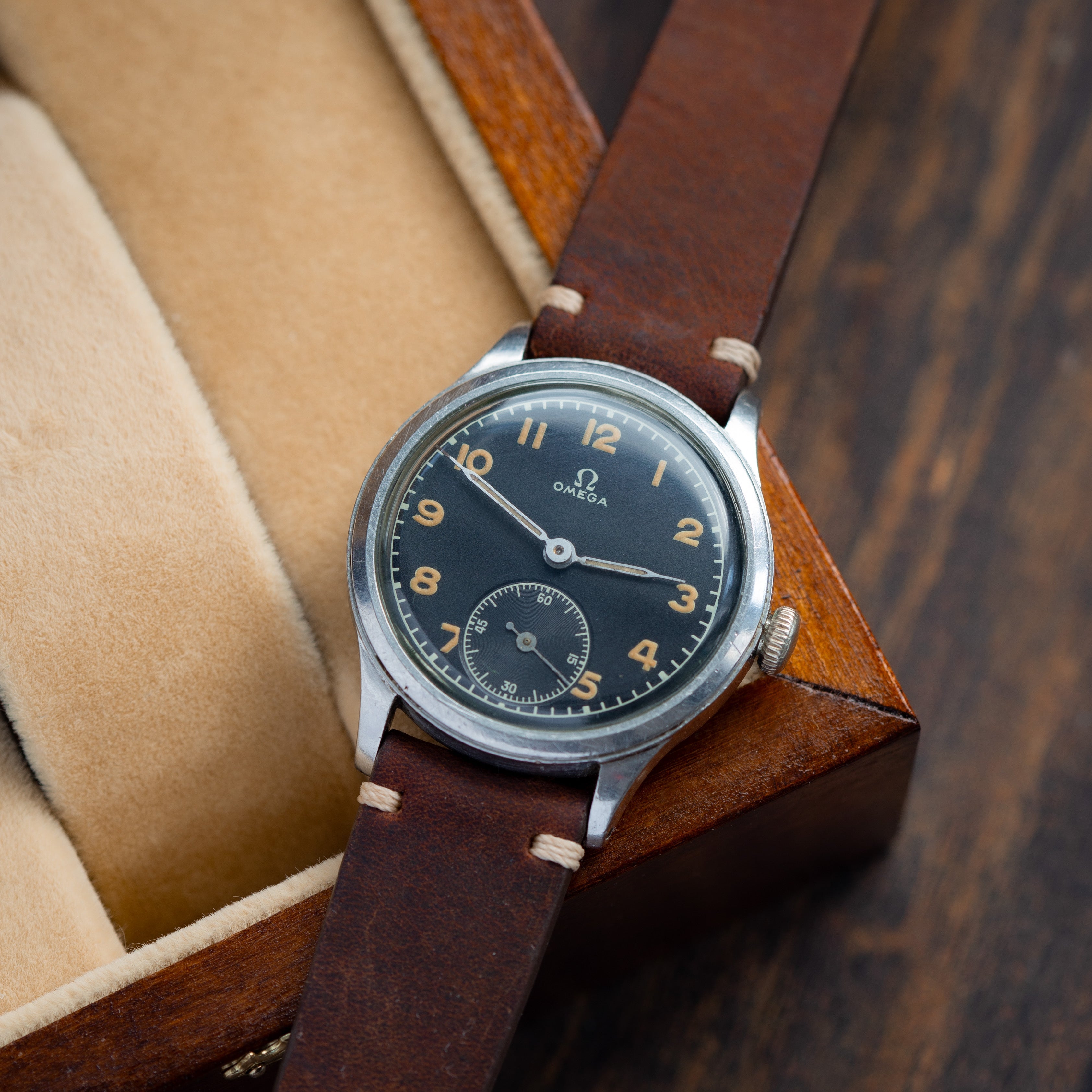 Rare Military Omega Watch - Swiss Premium Watch from 1940s - VintageDuMarko