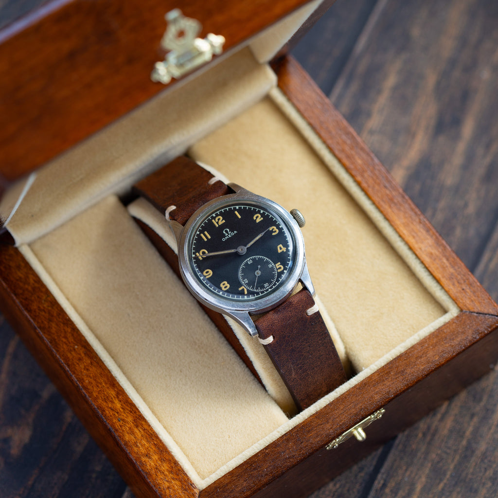 Rare Military Omega Watch - Swiss Premium Watch from 1940s - VintageDuMarko