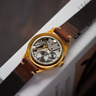 Rare Vintage German Gold Watch "GUB Glashutte", Authentic Old Watch - VintageDuMarko