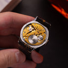 Rare watch Cortebert black dial from 1950s, Vintage Swiss Watch - VintageDuMarko