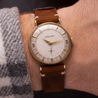 Rare watch "Jaeger-LeCoultre" 14K Gold, Cal.480 from 1950s - VintageDuMarko