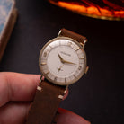 Rare watch "Jaeger-LeCoultre" 14K Gold, Cal.480 from 1950s - VintageDuMarko