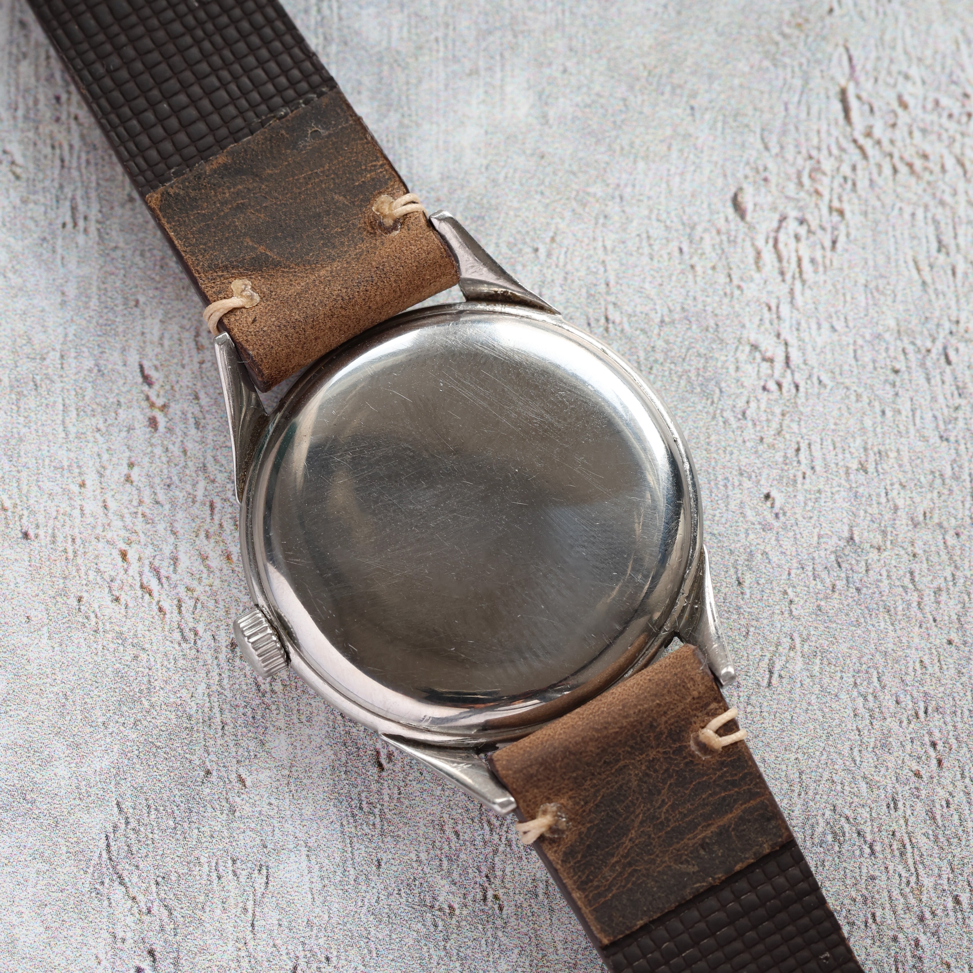 Rare Watch Omega with Black Dial from 1950s - Rare Swiss Watch for Collection - VintageDuMarko