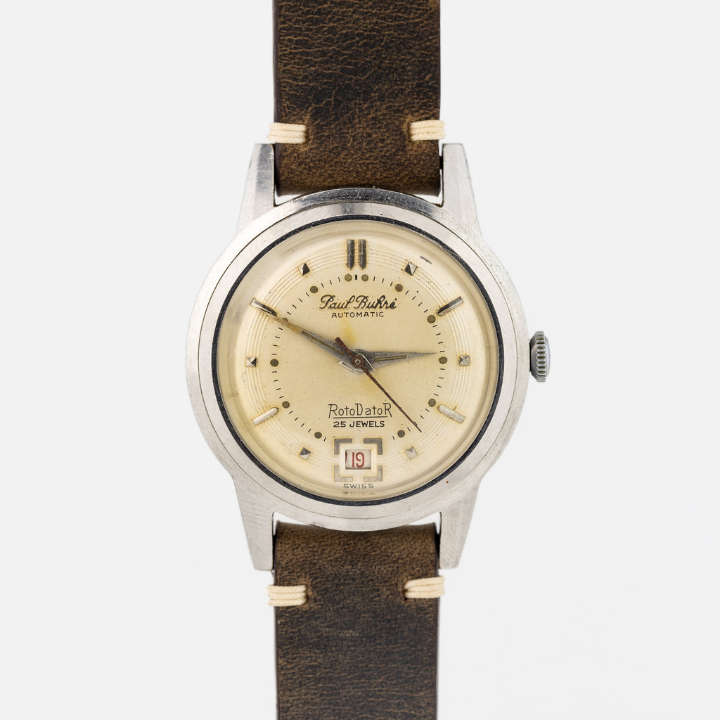 Rare Watch Paul Buhre - 1950s Swiss Made Watch - VintageDuMarko