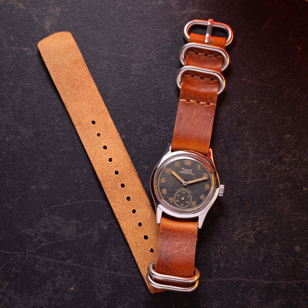 Rare watch "PHENIX DH", AS Cal. 1130, WW2 Military watch - VintageDuMarko