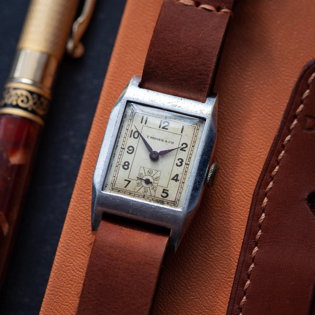 Rare Watch "T. Moser&Cie" from 1930's, Vintage Swiss Watch - VintageDuMarko