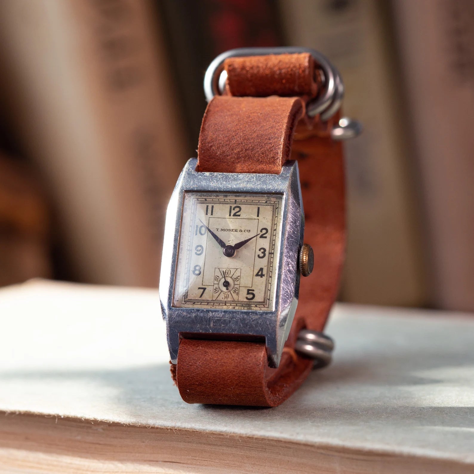 Rare Watch "T. Moser&Cie" from 1930's, Vintage Swiss Watch - VintageDuMarko