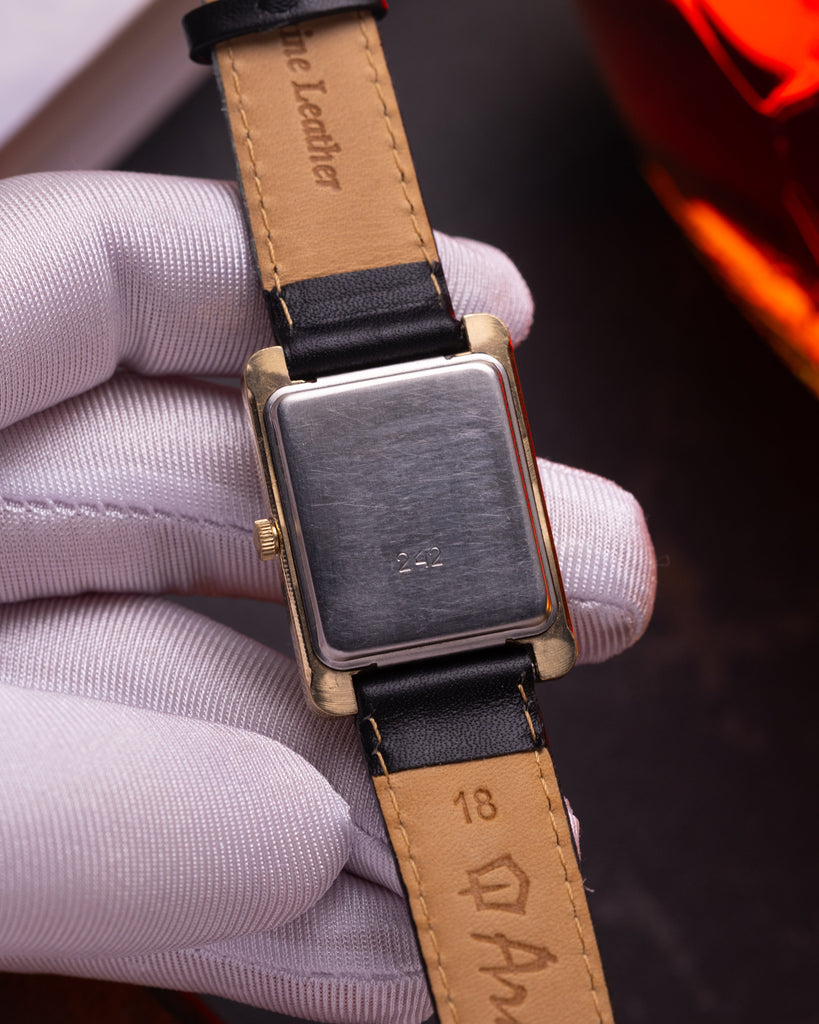 Vintage Art Deco Square Quartz Watch "Slava" - VintageDuMarko