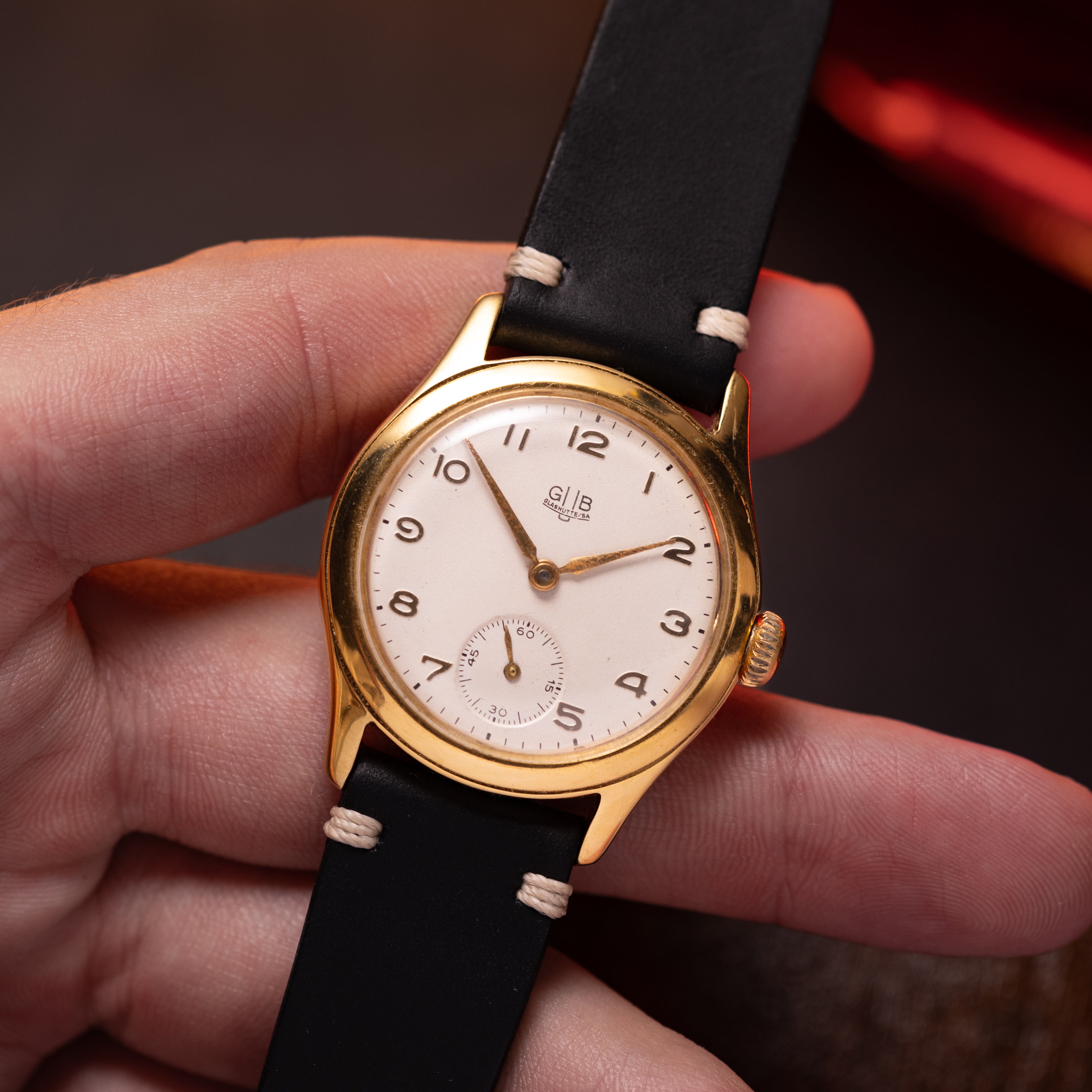 Vintage German "GUB Glashutte" Men's Watch - VintageDuMarko