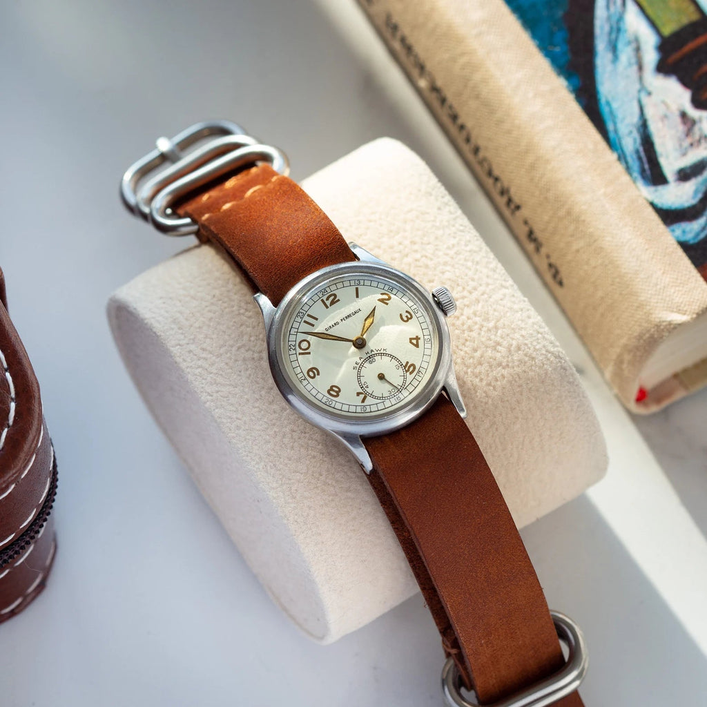 Vintage "Girard Perregaux Sea Hawk" Wrist Watch, Rare Swiss Watch - VintageDuMarko