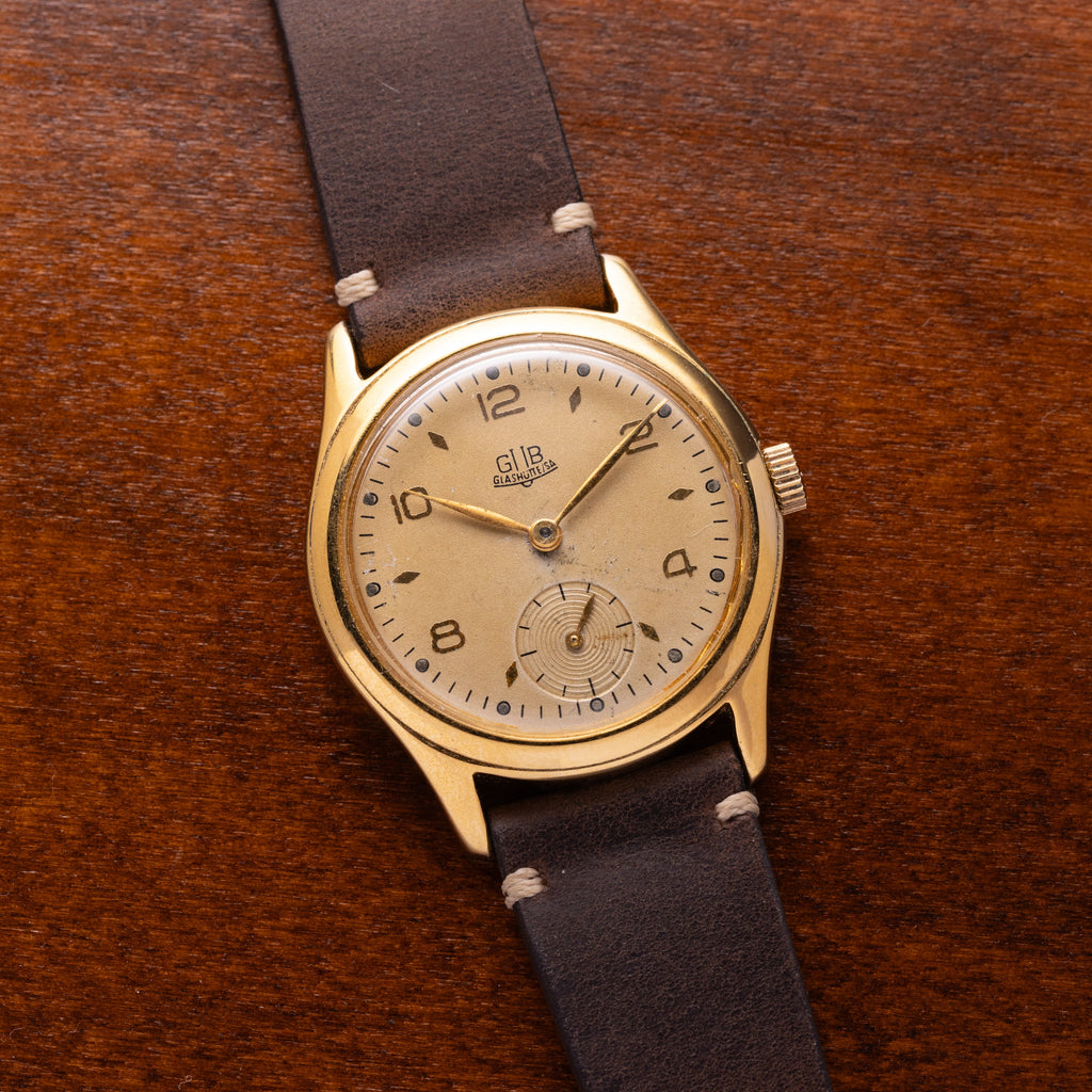 Vintage "GUB Glashütte" German Watch from 1950's - VintageDuMarko