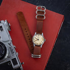 Vintage "Longines" Watch, Military Swiss watch for Men with Patina Dial - VintageDuMarko