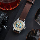 Vintage "Longines" Watch with Painted Dial, Military Watch Made in Switzerland - VintageDuMarko