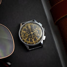 Vintage Military Chronograph "Doxa Aviator" Watch, Valjoux Cal.22 Movement - VintageDuMarko