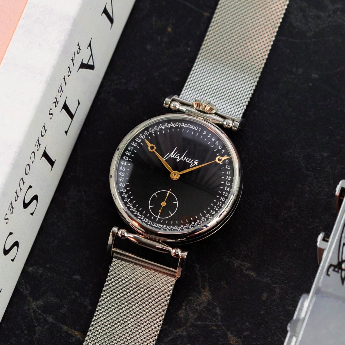 Vintage «Molnija» Watch - Big Marriage Watch - VintageDuMarko