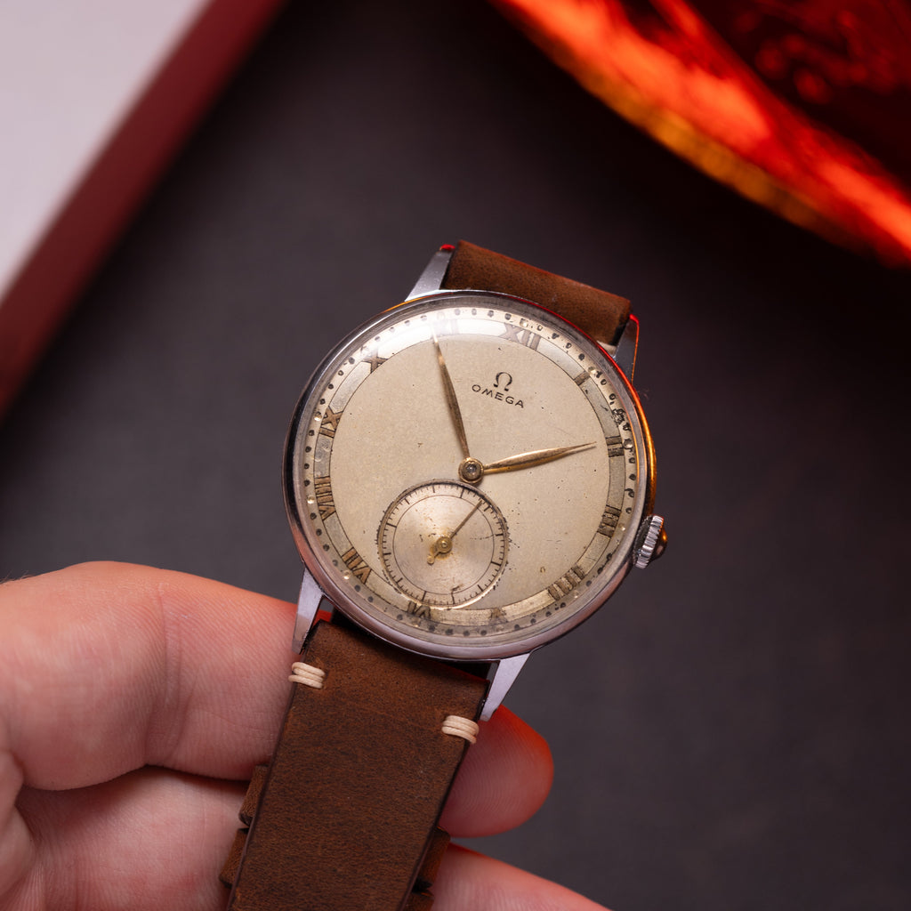 Vintage "Omega Jumbo" Oversized Rare Watch - VintageDuMarko
