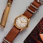 Vintage Original Gold Watch "GUB Glashutte", Men's Old German Watch - VintageDuMarko