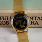 Vintage "Poljot De Luxe Space" Watch, Soviet Slim Watch - VintageDuMarko