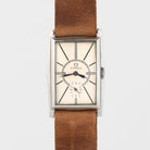 Vintage Square Omega Tank Style Watch with a NATO strap - VintageDuMarko