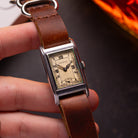 Vintage "Technos" Tank, Art Deco 1940s Watch - VintageDuMarko