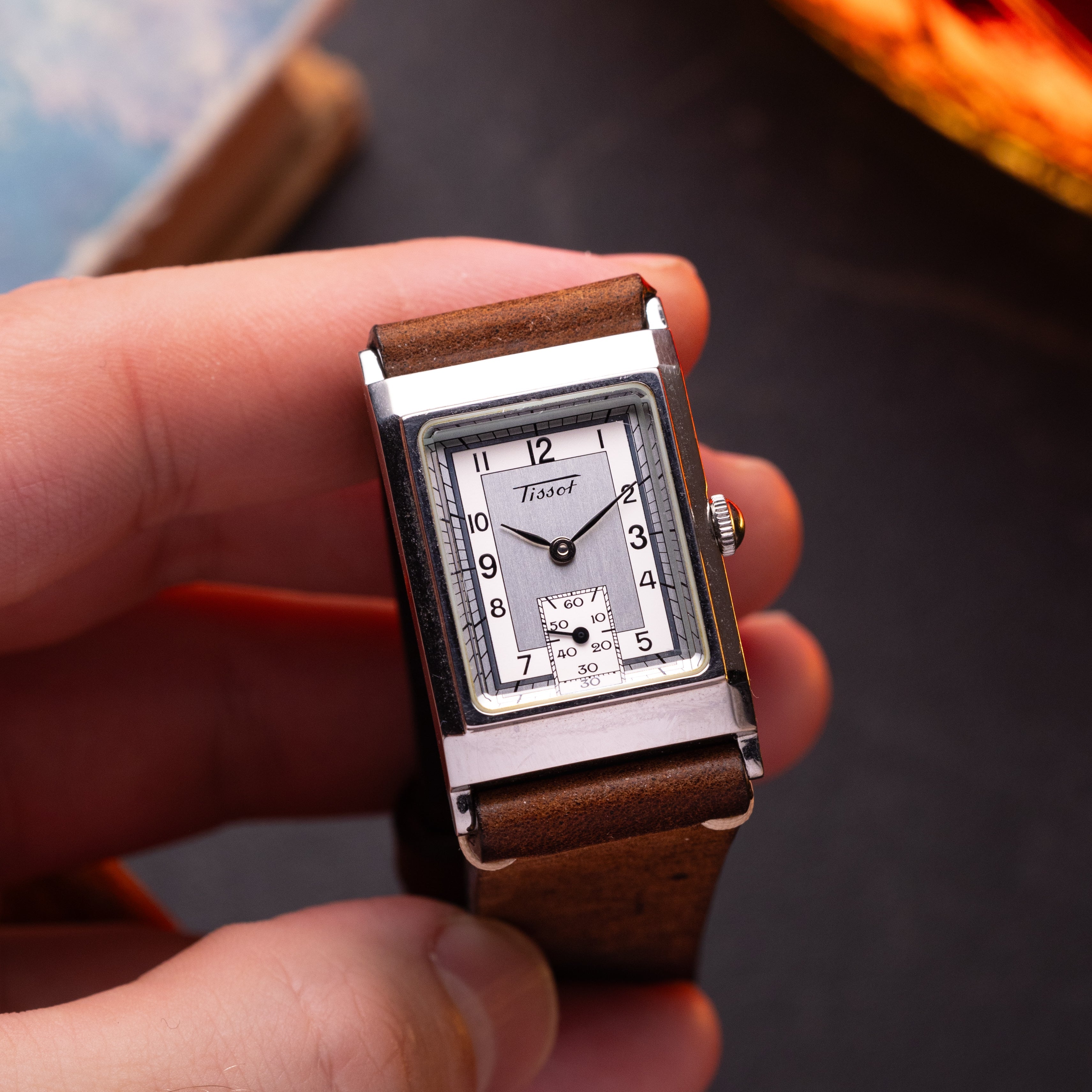 Vintage "Tissot" Art Deco Tank watch, Tissot Heritage - VintageDuMarko