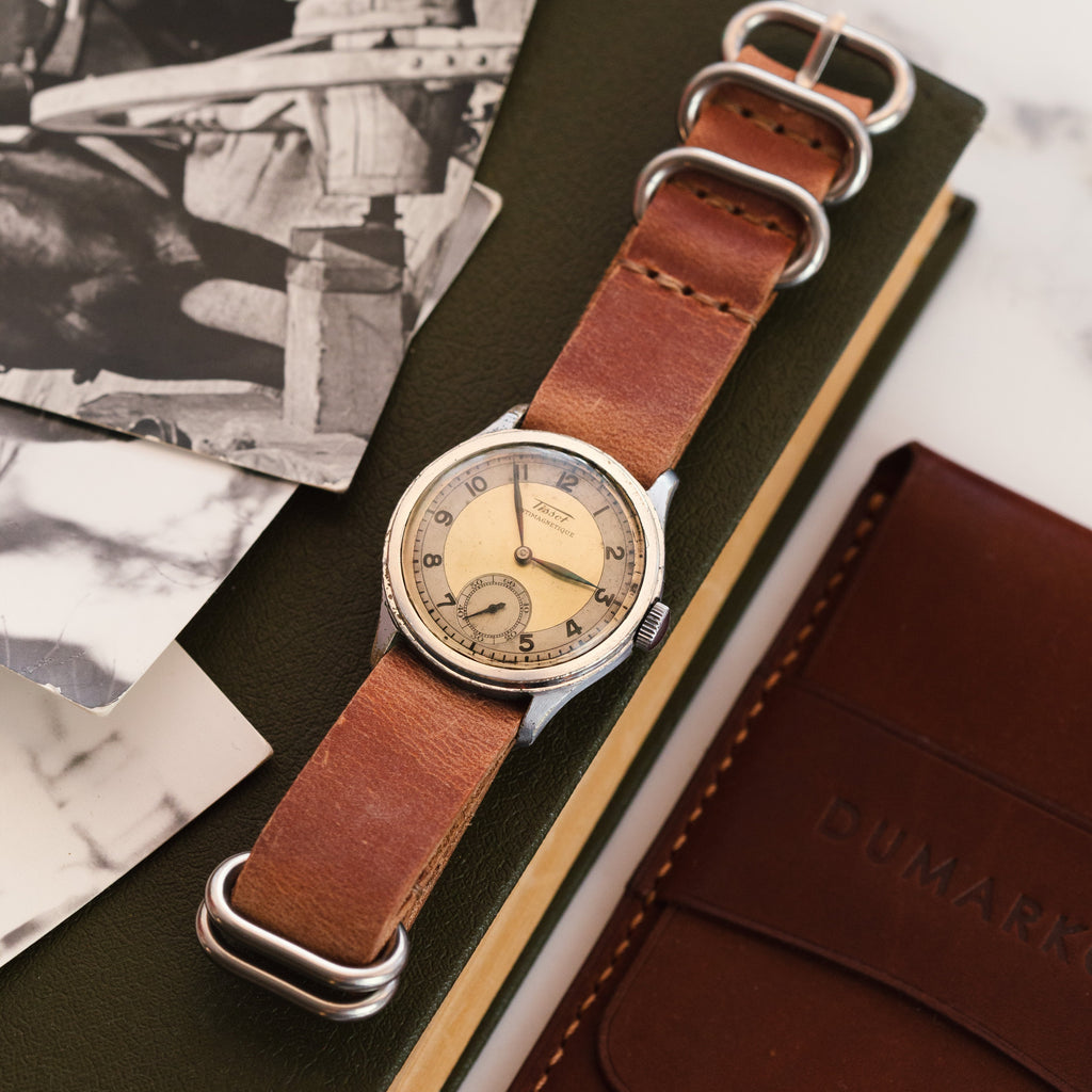 Vintage "Tissot" Swiss Watch, Men's Old Antique Watch - VintageDuMarko