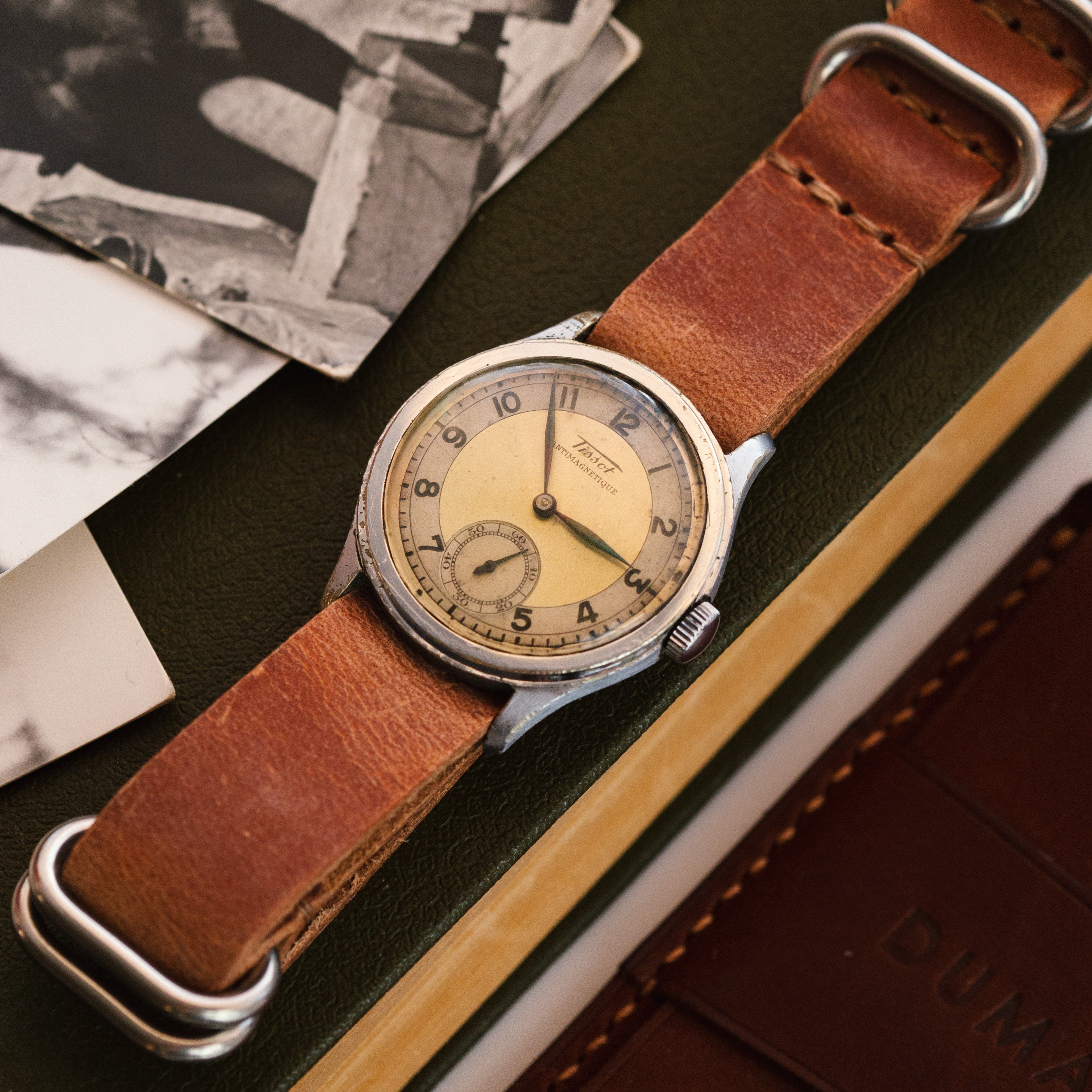 Vintage "Tissot" Swiss Watch, Men's Old Antique Watch - VintageDuMarko