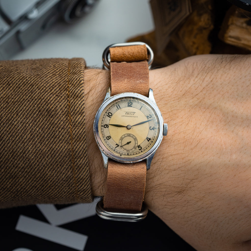 Vintage "Tissot" Swiss Watch, Men's Old Antique Watch - VintageDuMarko