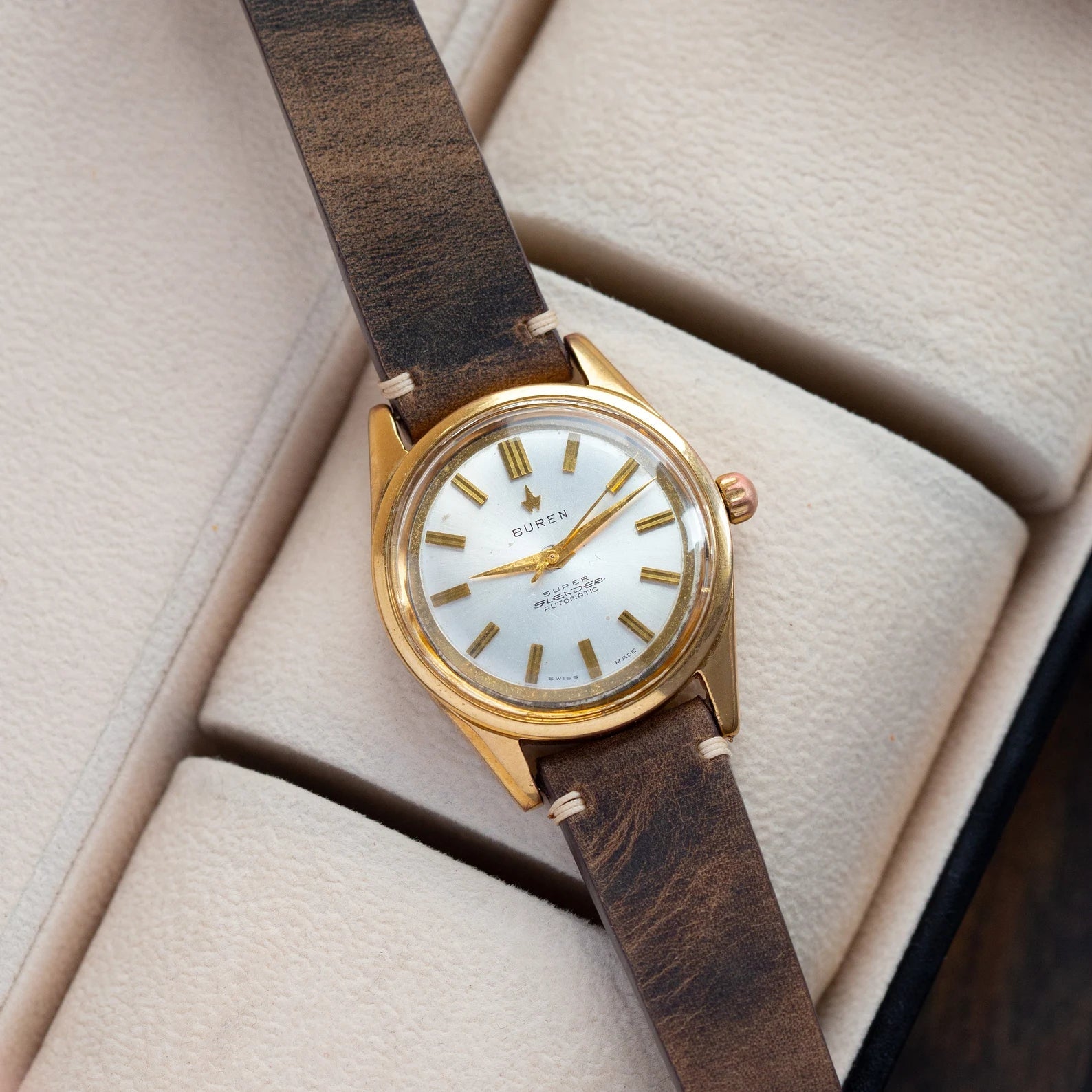 Buren swiss watch prices clearance